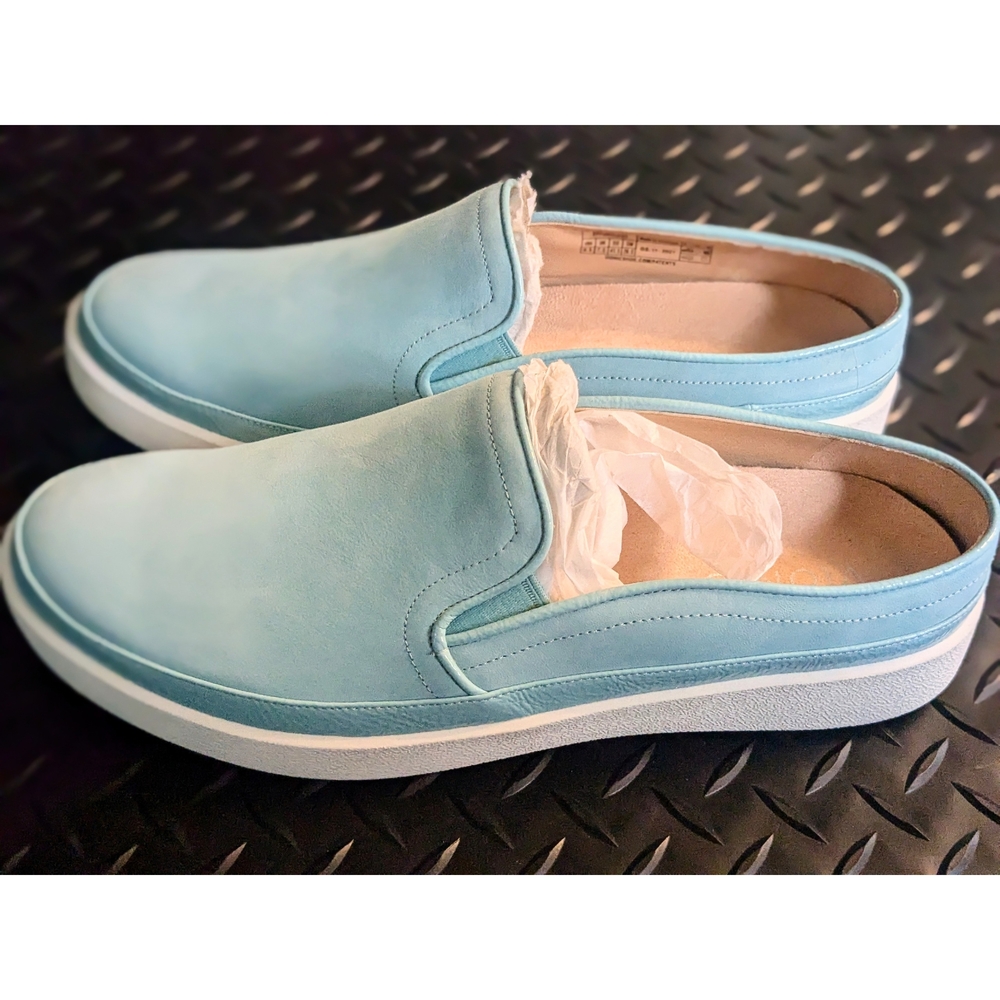 Vionic Light Blue Mules